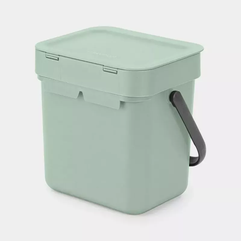 Atliekų dėžė Brabantia Sort & Go 3 L žalia plotis 188 mm gylis 139 mm aukštis 181 mm