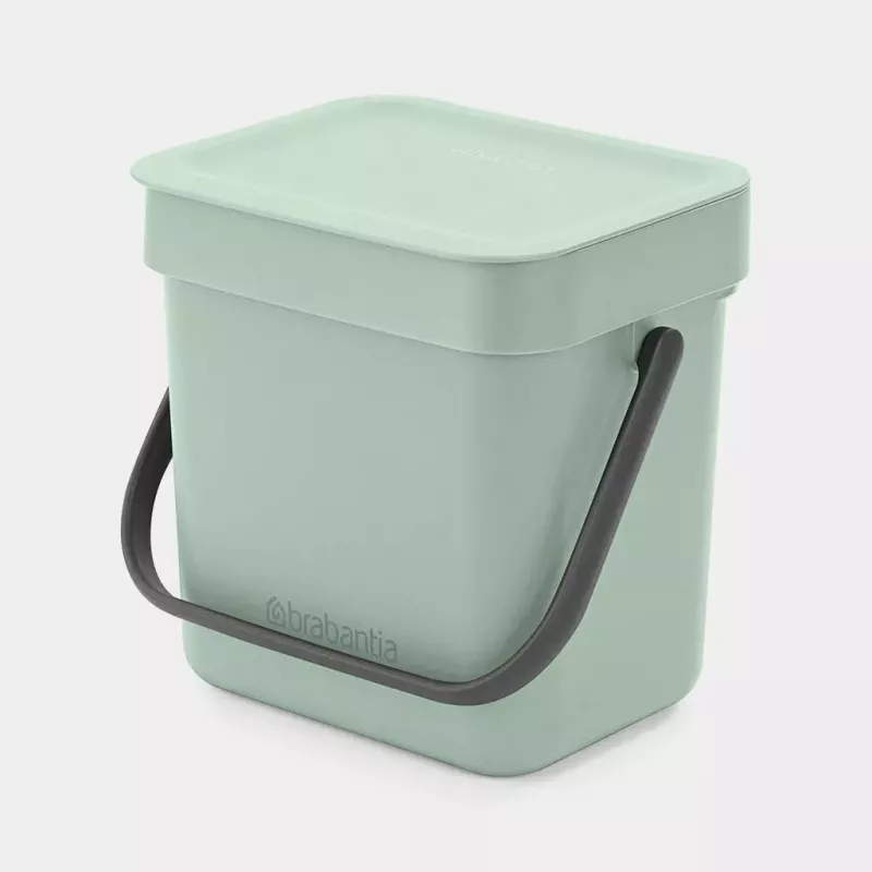 Atliekų dėžė Brabantia Sort & Go 3 L žalia plotis 188 mm gylis 139 mm aukštis 181 mm