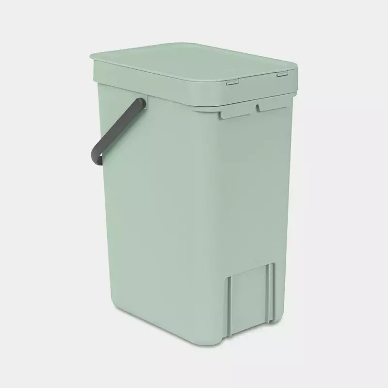 Atliekų dėžė BRABANTIA Sort & Go 12 L 1 krepšys Žalia 200×249×351 mm