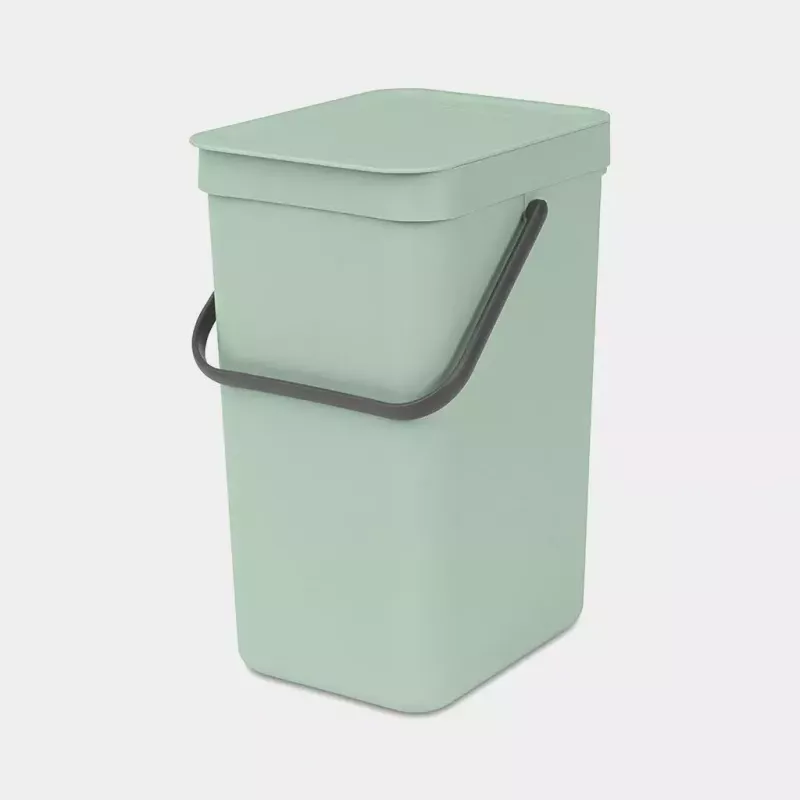 Atliekų dėžė BRABANTIA Sort & Go 12 L 1 krepšys Žalia 200×249×351 mm