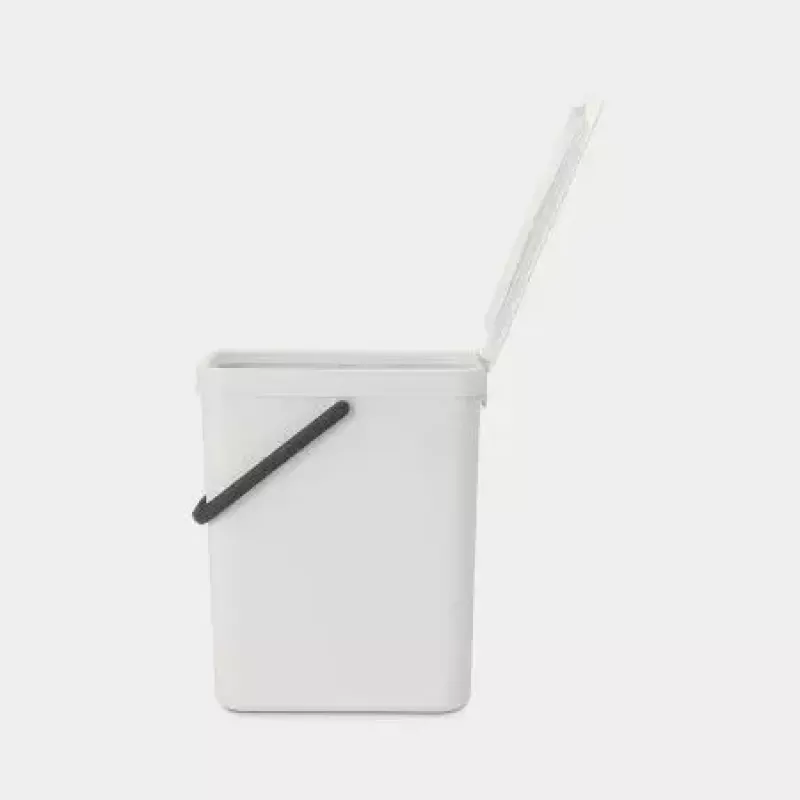Brabantia Sort & Go 25 L pilka šiukšlių dėžė 265x340x400 mm
