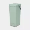 Brabantia Sort & Go 40 L žalias atliekų kibiras 267x341x620 mm