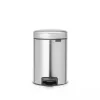 Pedal Bin Brabantia newIcon Round Brushed steel