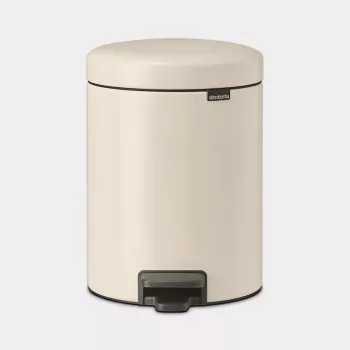 Brabantia NewIcon 5 l apvali smėlio spalvos šiukšliadėžė