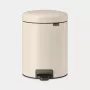 Brabantia NewIcon 5 l apvali smėlio spalvos šiukšliadėžė