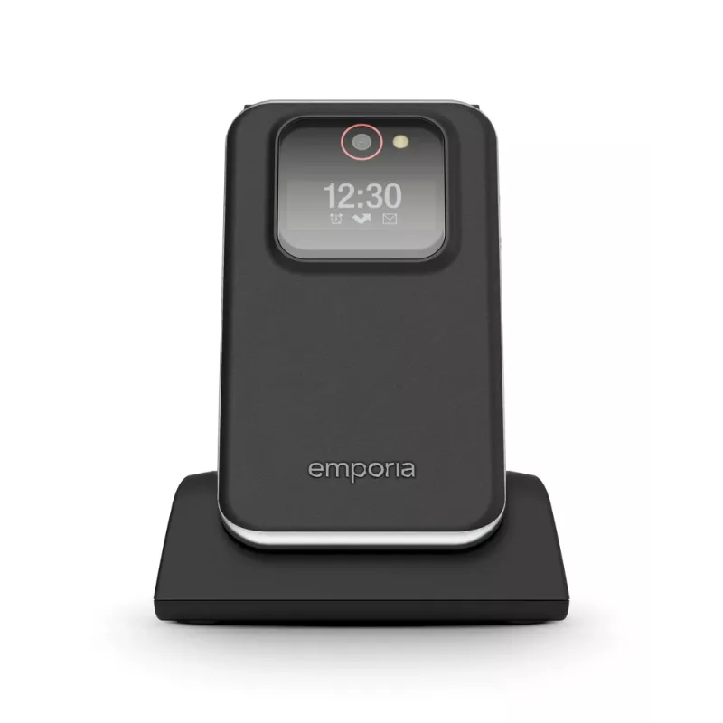 Emporia JOY 7,11 cm (2,8 col.) 113 g juodas pradinio lygio telefonas