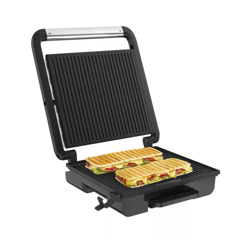 Kontaktinis grilis Tefal Inicio GC242D 2000W juoda nerūdijantis plienas