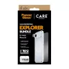 Ekrano apsaugos rinkinys PanzerGlass 3‑in‑1 Explorer Set CR66372, skirtas iPhone 17 Air (grūdintas stiklas, kameros apsauga, valymo priemonės)