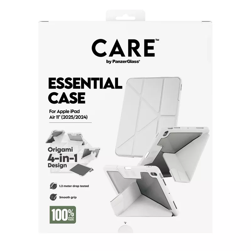 PanzerGlass CARE™ by Essential Case šviesiai pilkas iPad Air 11 col. (2024-2026)