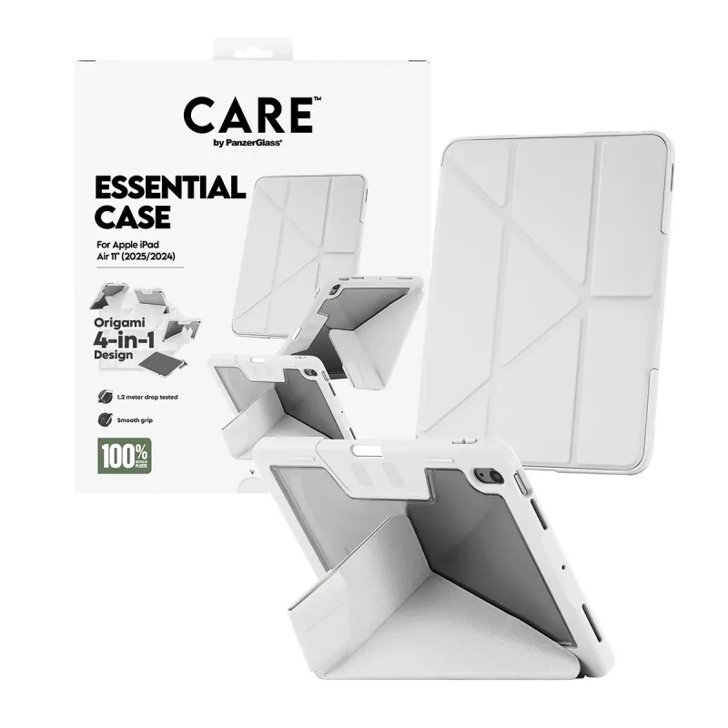 PanzerGlass CARE™ by Essential Case šviesiai pilkas iPad Air 11 col. (2024-2026)