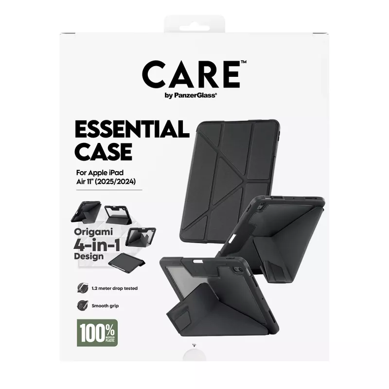 Planšetės apsauginis dėklas PanzerGlass TPU Essential Case CR76640 juodas iPad Air