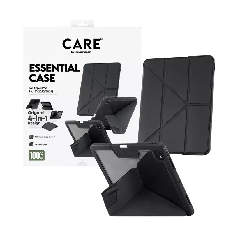 Apsauginis TPU dėklas PanzerGlass, skirtas iPad Pro 13 (2024–2025) – juodas
