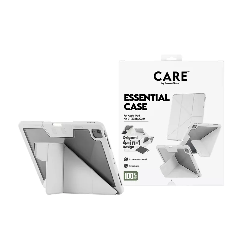 PanzerGlass CARE™ by Essential Case Light Pilka iPad Air 13 inch (2024-2026)