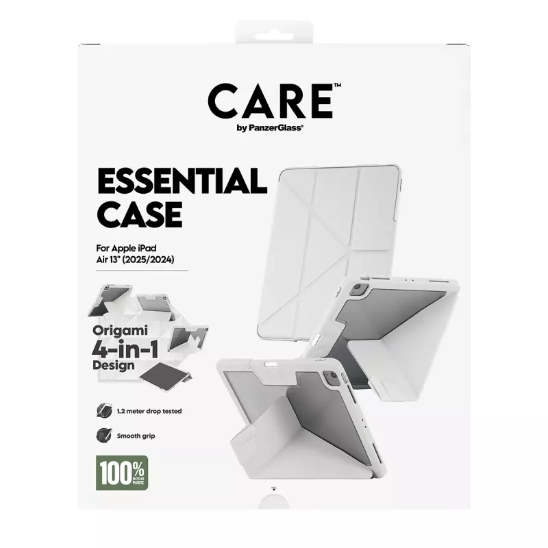 PanzerGlass CARE™ by Essential Case Light Pilka iPad Air 13 inch (2024-2026)