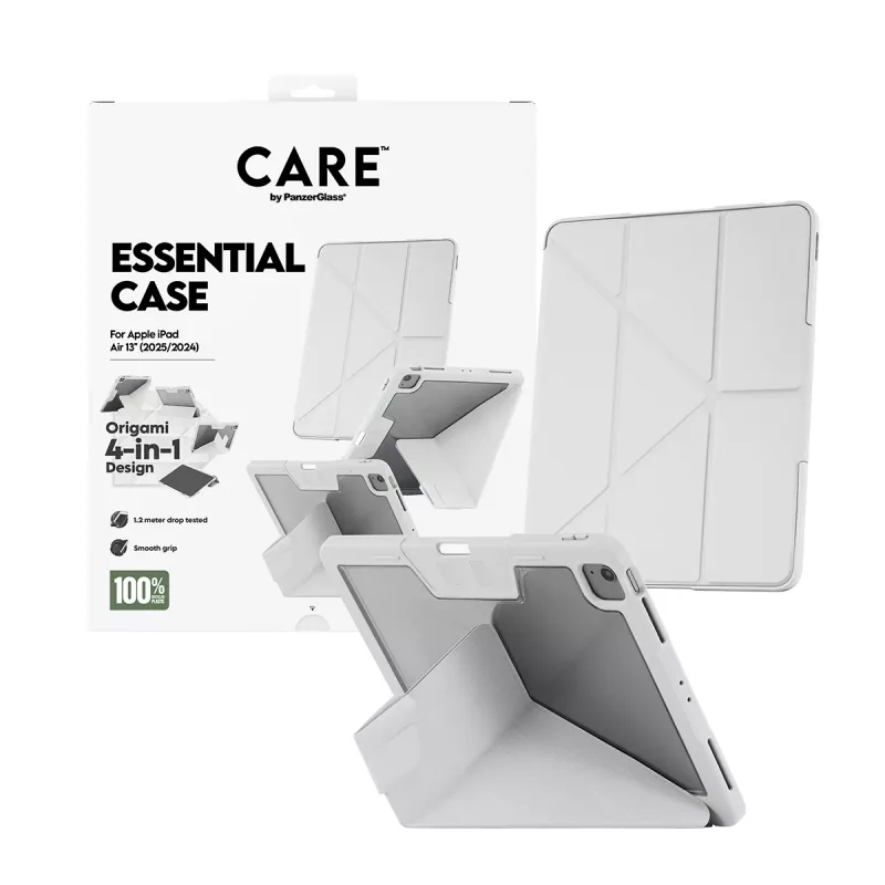 PanzerGlass CARE™ by Essential Case Light Pilka iPad Air 13 inch (2024-2026)