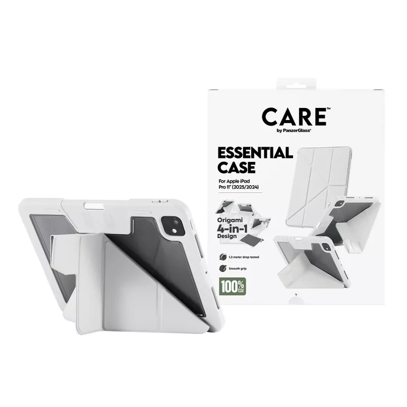 PanzerGlass CARE by ® TPU Essential Case pilkas iPad Pro 11 col. (2024–2025)