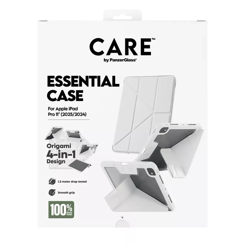 PanzerGlass CARE by ® TPU Essential Case pilkas iPad Pro 11 col. (2024–2025)