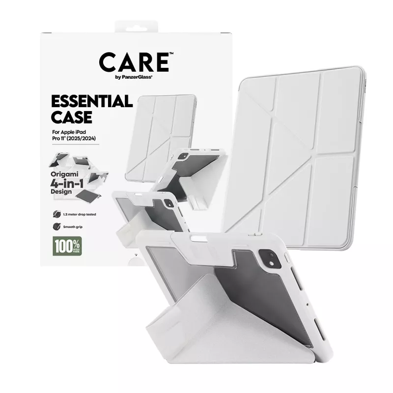 PanzerGlass CARE by ® TPU Essential Case pilkas iPad Pro 11 col. (2024–2025)