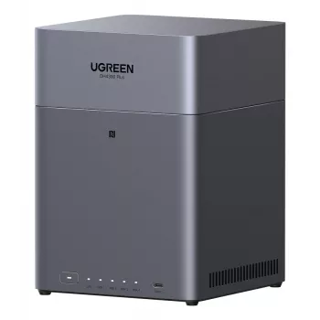 UGREEN NAS DH4300 Plus 4-jungtys 120TB su 2.5GbE ir USB-C