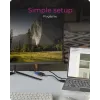 HDMI į VGA adapteris icybox IB-AC502a — HDMI A (kištukas) į VGA (lizdas) adapterį