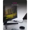 HDMI į VGA adapteris icybox IB-AC502a — HDMI A (kištukas) į VGA (lizdas) adapterį