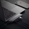 Nešiojamojo kompiuterio dokas Satechi ST-TCPHEM Thunderbolt 3 pilkas