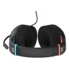 Ausinės Turtle Beach Airlite Fit Charcoal Juoda laidinės žaidimų su atlenkiamu nutildymui mikrofonu ant ausų uždedamos patogios