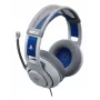 Turtle Beach Atlas 200 baltos spalvos laidinės žaidimų ausinės, skirtos PS5 ir PS4 – oficialiai licencijuotos PlayStation