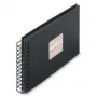 Hama 00009833 nuotraukų albumas juodas 50 lapų 10 x 15 spiralinis įrišimas
