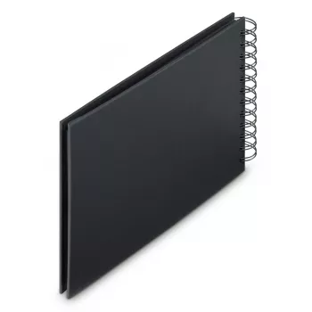 Hama 00009833 nuotraukų albumas juodas 50 lapų 10 x 15 spiralinis įrišimas