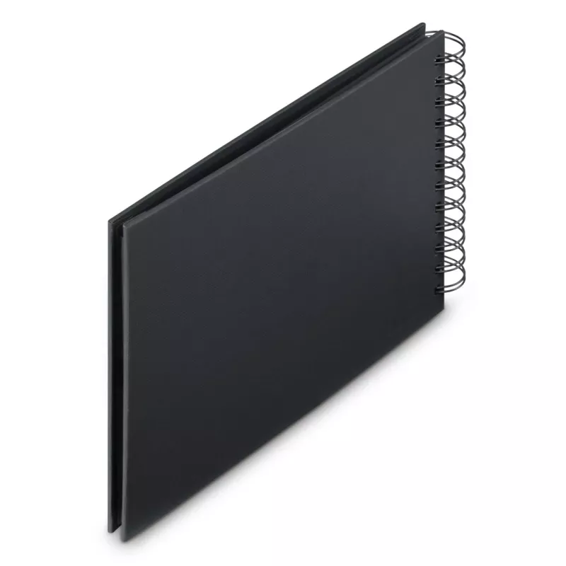 Hama 00009833 nuotraukų albumas juodas 50 lapų 10 x 15 spiralinis įrišimas