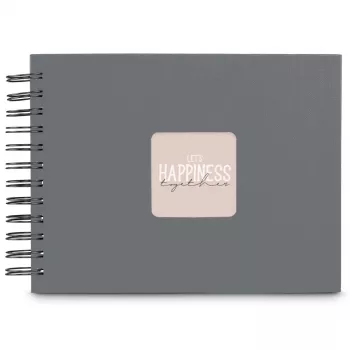 Hama 00009839 nuotraukų albumas Pilkas 50 lapų 10 x 15 Spiralinis įrišimas
