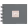 Hama 00009839 nuotraukų albumas Pilkas 50 lapų 10 x 15 Spiralinis įrišimas