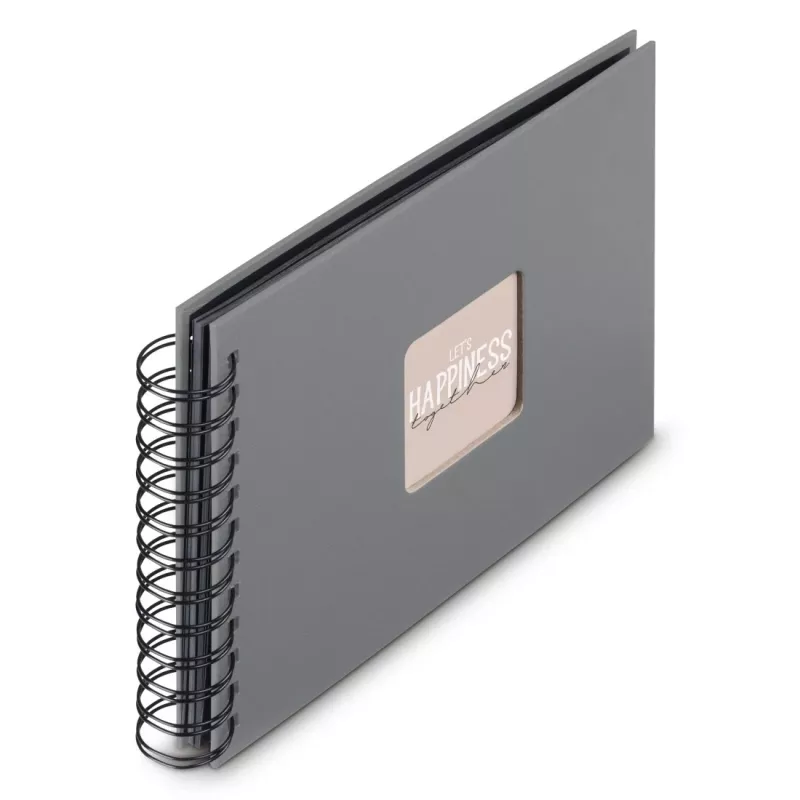 Hama 00009839 nuotraukų albumas Pilkas 50 lapų 10 x 15 Spiralinis įrišimas