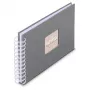 Hama 00009836 fotoalbumas Pilka 50 lapų 10 x 15 Spiralinis įrišimas