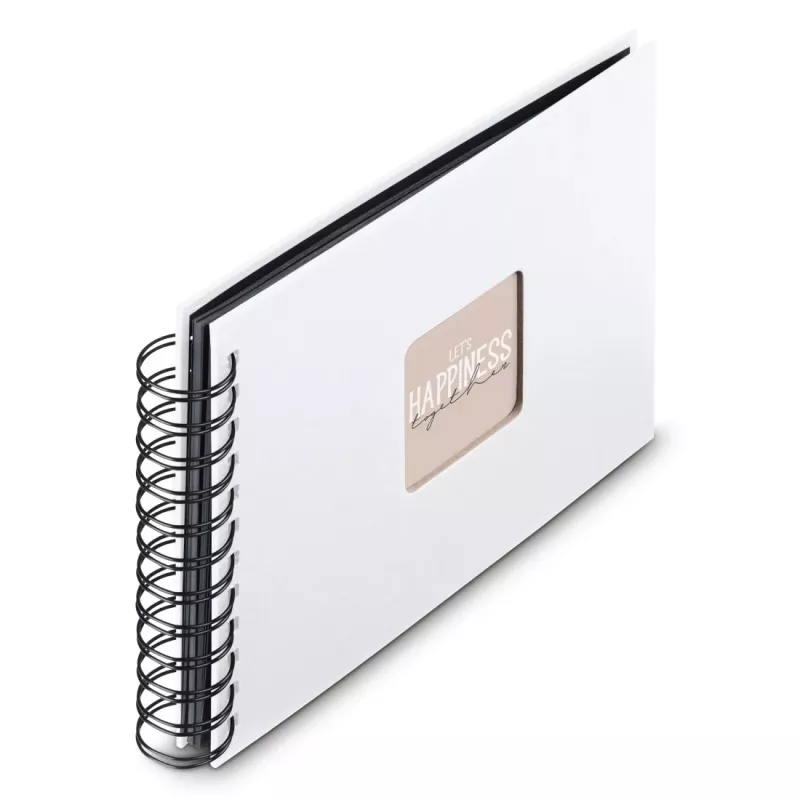 Hama 00009845 nuotraukų albumas Baltas 50 lapų 10 x 15 Spiralinis įrišimas
