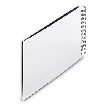 Hama 00009845 nuotraukų albumas Baltas 50 lapų 10 x 15 Spiralinis įrišimas