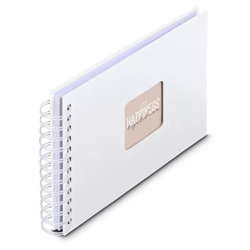 Hama 00009842 nuotraukų albumas Baltas 50 lapų 10 x 15 Spiralinis įrišimas