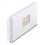 Hama 00009842 nuotraukų albumas Baltas 50 lapų 10 x 15 Spiralinis įrišimas