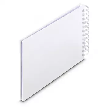 Hama 00009842 nuotraukų albumas Baltas 50 lapų 10 x 15 Spiralinis įrišimas