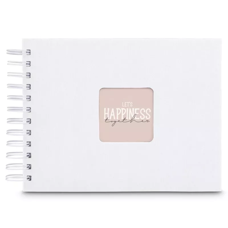 Hama 00009842 nuotraukų albumas Baltas 50 lapų 10 x 15 Spiralinis įrišimas