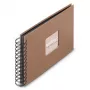 Hama 00009851 fotoalbumas Rudas 50 lapų 10 x 15 Spiralinis įrišimas