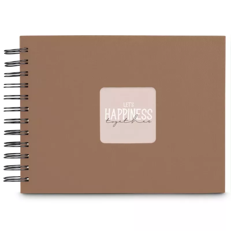 Hama 00009851 fotoalbumas Rudas 50 lapų 10 x 15 Spiralinis įrišimas