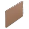 Hama 00009848 nuotraukų albumas rudas 50 lapų 10 x 15 spiralinis įrišimas