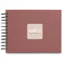 Hama 00009857 nuotraukų albumas raudonas 50 lapų spiralinis įrišimas