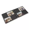 Hama 00009834 nuotraukų albumas juodas 100 lapų 10 x 15 spiralinis įrišimas