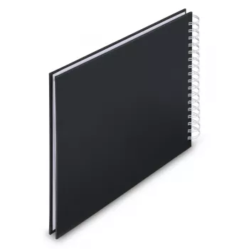 Hama 00009831 nuotraukų albumas juodas 50 lapų 10 x 15 Spiralinis įrišimas