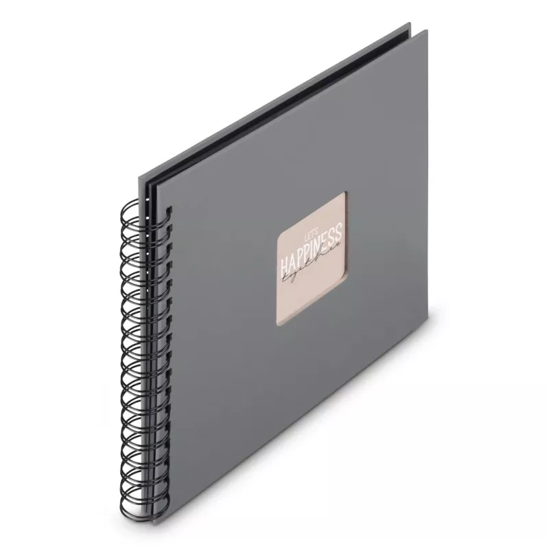 Hama 00009840 nuotraukų albumas Pilkas 100 lapų 10 x 15 Spiralinis įrišimas