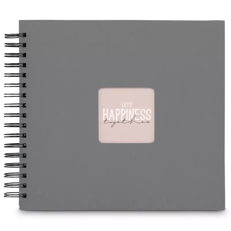 Hama 00009840 nuotraukų albumas Pilkas 100 lapų 10 x 15 Spiralinis įrišimas
