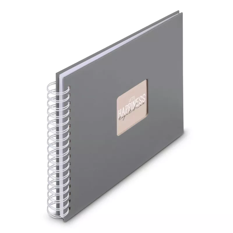 Hama 00009837 nuotraukų albumas Pilkas 50 lapų 10 x 15 Spiralinis įrišimas